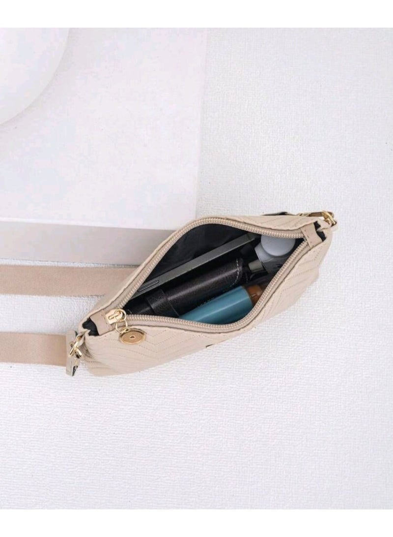 Shein Women's New Fashion Wavy Embossed Crossbody Bag, Versatile Sweet Shoulder Bag, Envelope Bag - Image 3